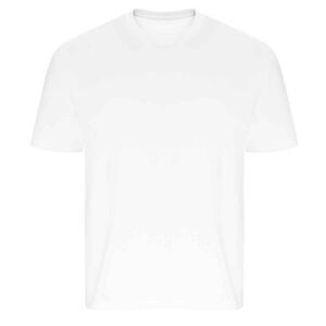 Ecologie Unisex Adult Arrow Recycled Heavy Oversized T-Shirt / White